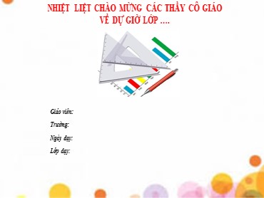 Bài giảng Toán Lớp 7 (Sách Chân trời sáng tạo) - Chương 8 - Bài 3 Tam giác cân - Năm học 2022-2023